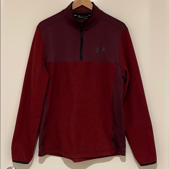 Under Armour ColdGear Fleece® 1/2 Zip Pullover - Picture 3 of 16